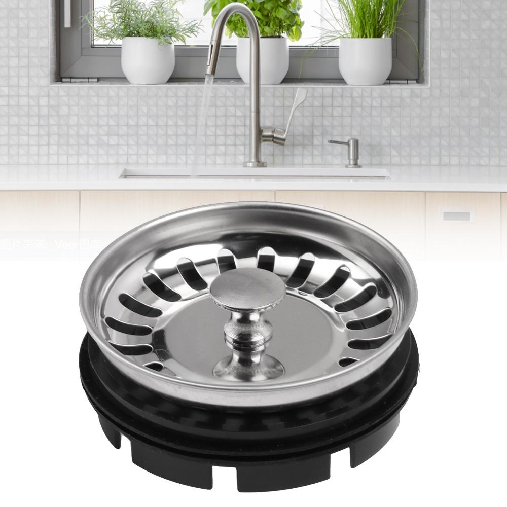 Removable Sink Drain Strainer Anti Clogging Food Waste Filter Drain Stopper Waste Disposal