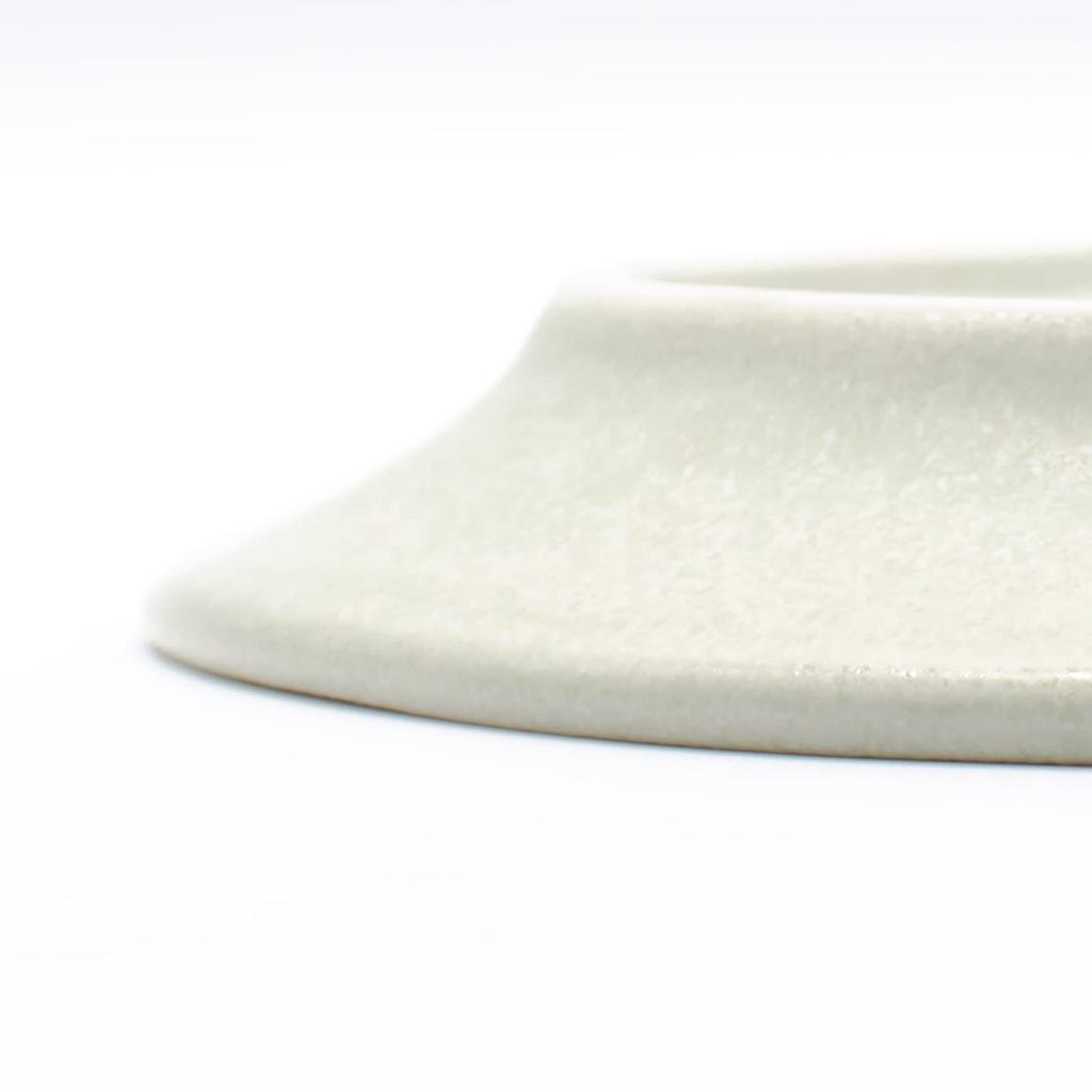 Aito Side Mino Moon Dishwasher and Microwave Made In Product Number 288196 "Sui" Plate, 15cm, Ware, White, Safe, Japan,