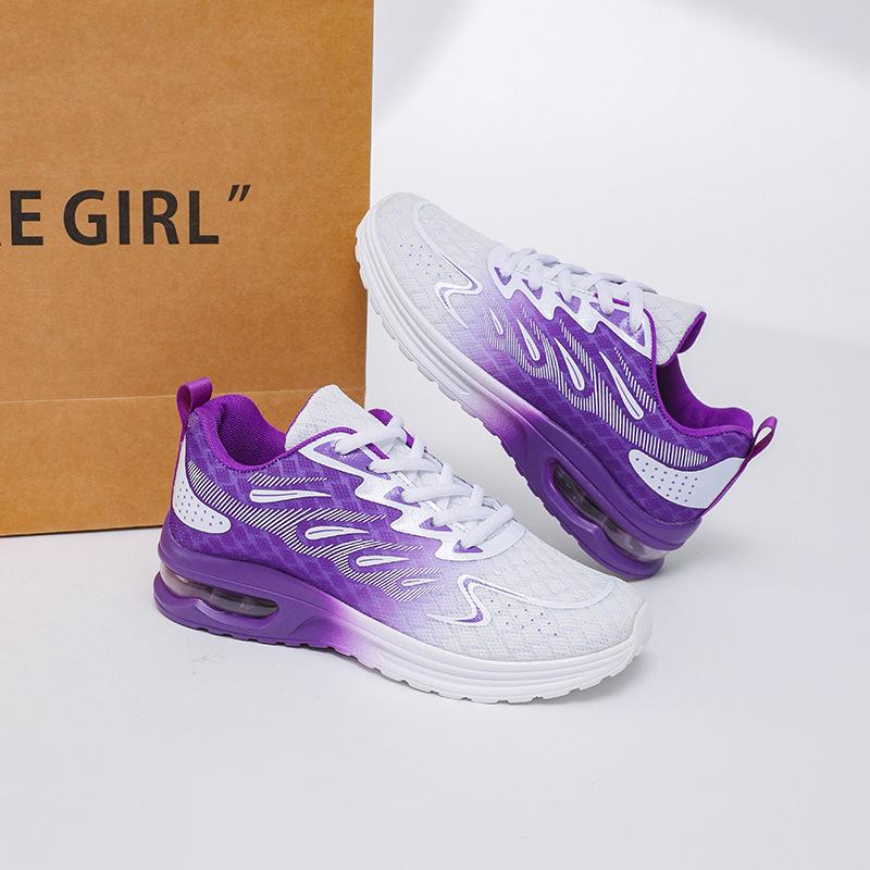 Spring new mesh casual sports casual running shoes sneakers 36 фиолетовый