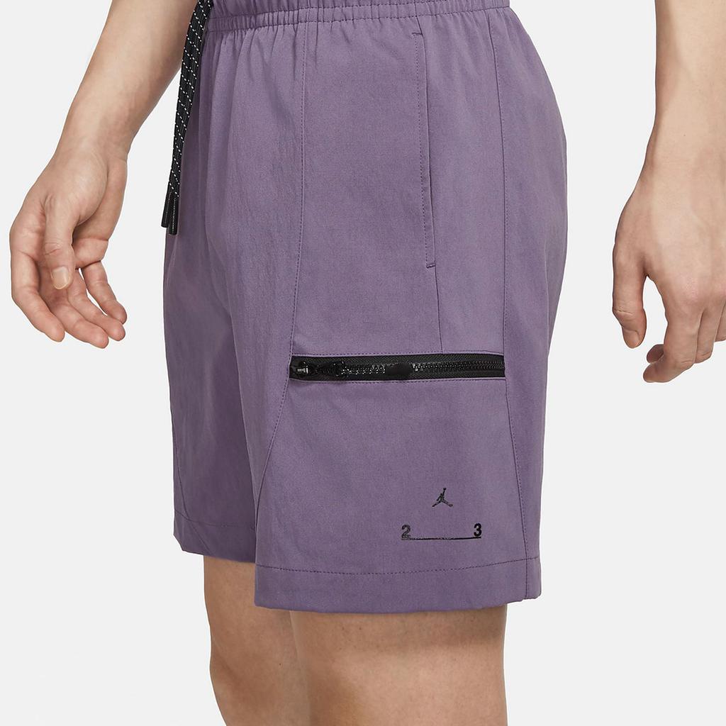 Jordan 23 Casual Sports Shorts Men Bottoms Purple DQ8086-553