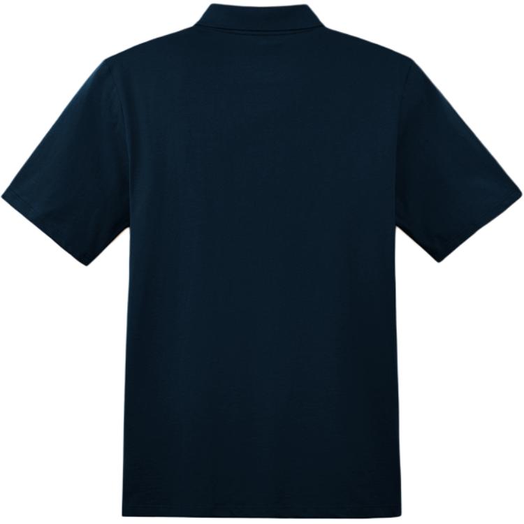 Timberland SS24 Comfortable Soft Simple Solid Color Pullover Short Sleeve Polo Shirt Men Tops Deep-Sapphire-Blue A5QJ6-433