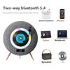 Altoparlante Bluetooth portatile lettore CD album schermo display LED batteria grande da 4000mAh Bluetooth 5.3 doppio altoparlante qualità del suono HIFI