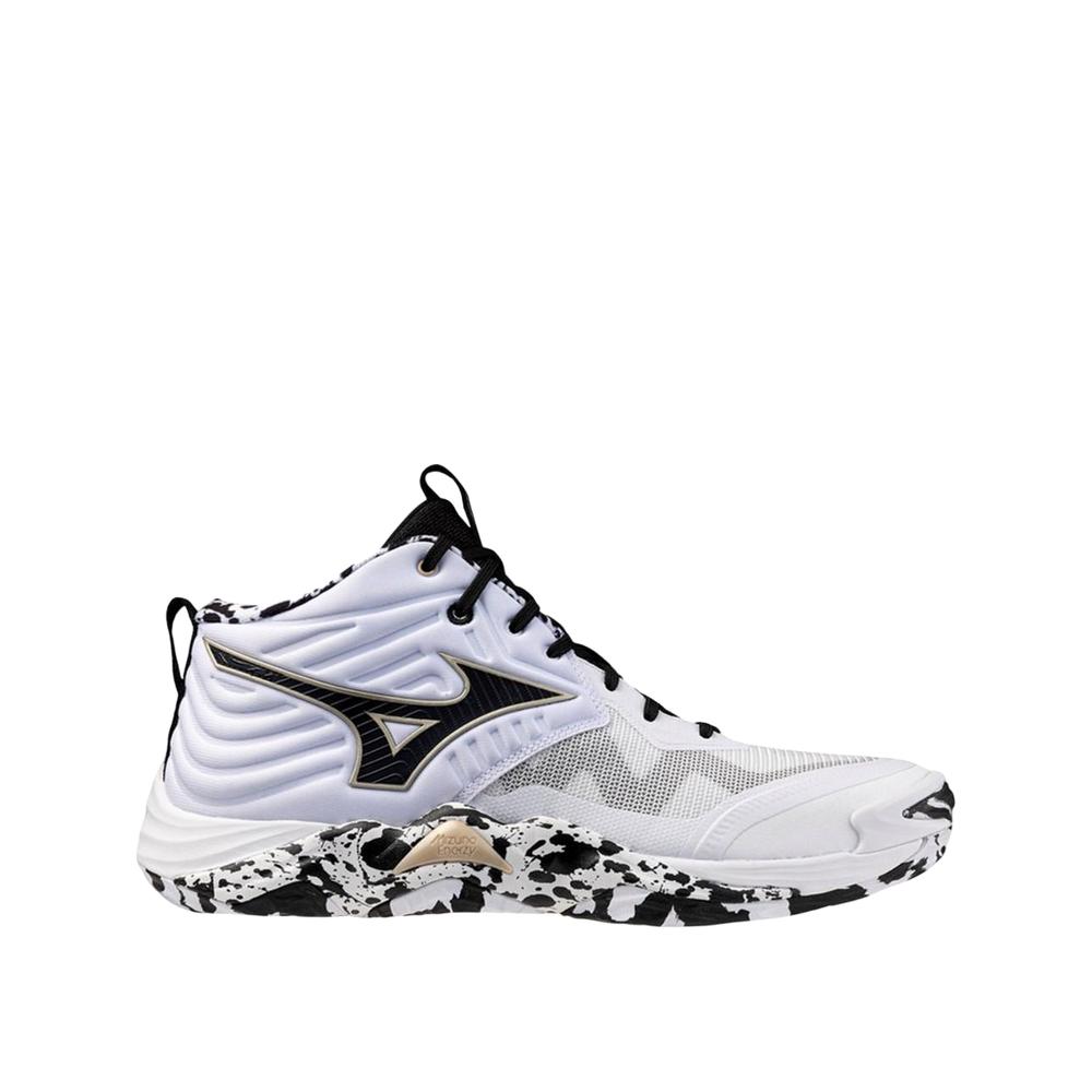 Joom Mizuno Unisex Weißgold Schuhtyp Momentum Elite Mid Cm