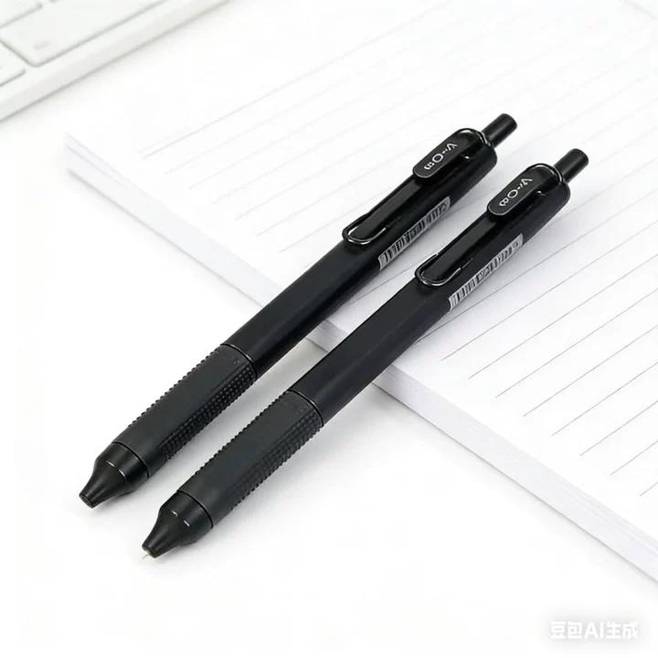 Creative Press Neutral Pen Signature Pen Black Pen Student Supplies Quick Drying Pen Stationery
