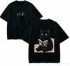 Cute Cat Gift T-shirt Men Women Harajuku Oversized Unisex Short Sleeve Streetwear High Quality Couples Hot Product Comfortable