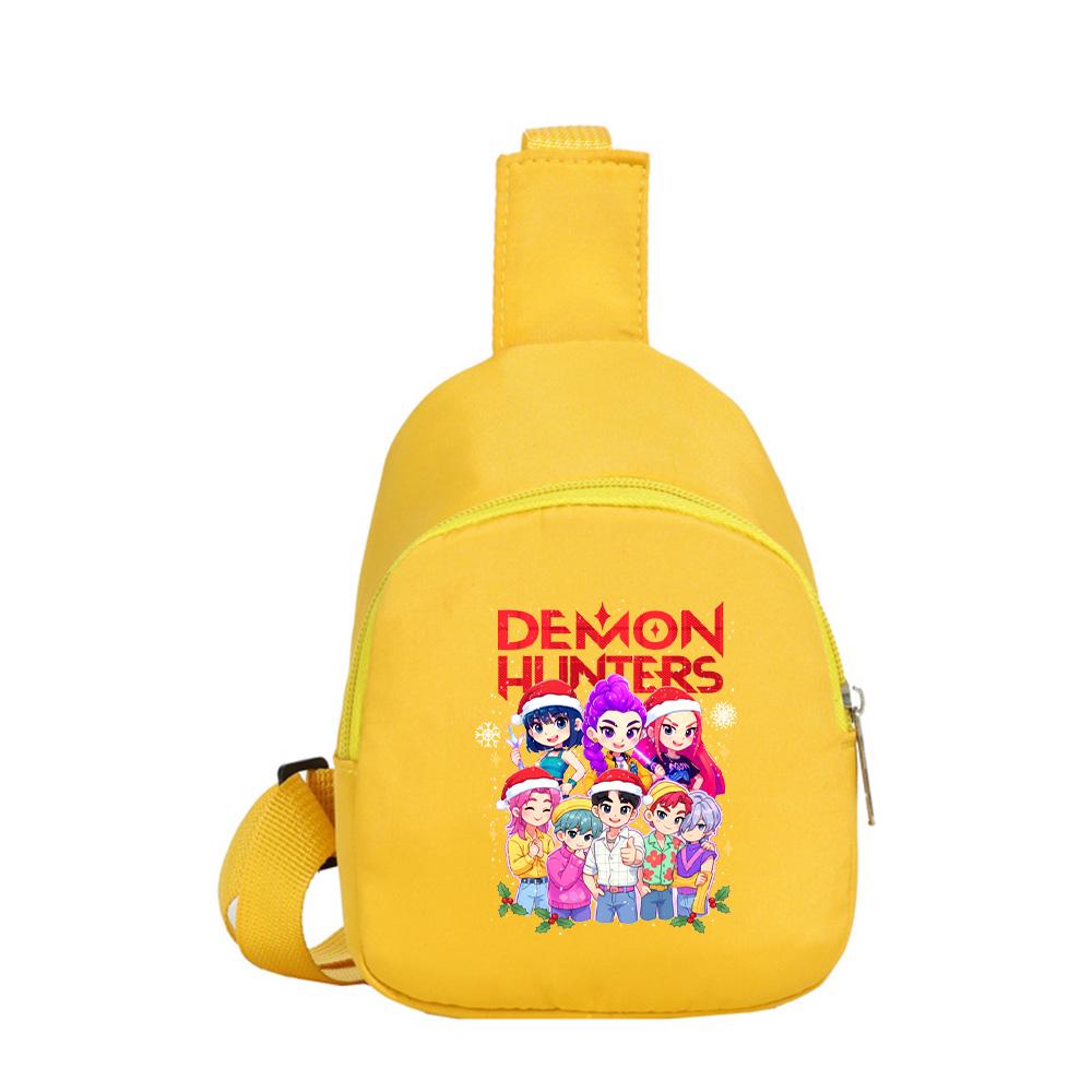 K-Pop Demon Hunters Printed Shoulder Bag Crossbody Bag Kawaii Portable Compact Storage Bag Crossbody Pouch Kid Birthday Christmas Gift