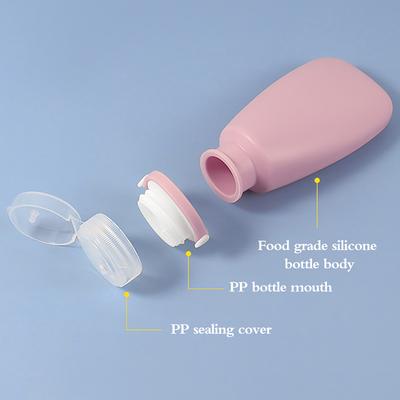 30/60/90Ml Silicone Travel Bottles Leak Proof Squeezable Refillable Containers Size Cosmetic Tube For Shampoo Lotion Soap Liquids Bottling