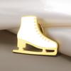 Fashion Brooch Skates Skateboard Roller Skate Enamel Women Enamel Badge Pins Clothes Bag Button Pin Badges Women Jewelry