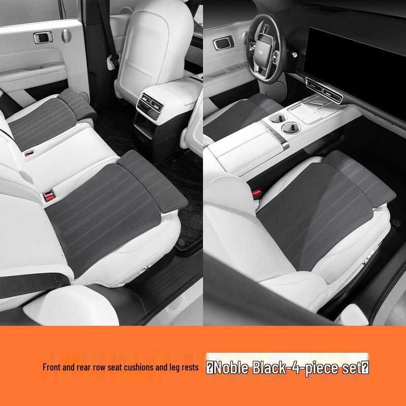 GM Perforated Cushion with Integrated Leg Rest for Car Interior Comfort