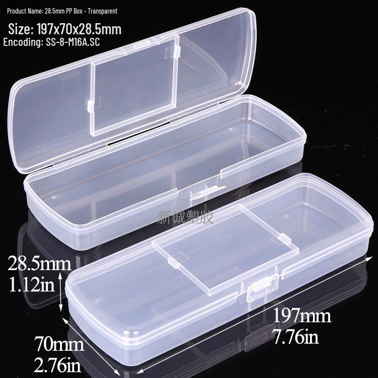 Makeup Cotton Swab Storage Box: Single/Double Compartment, Plastic PP Box for Lipstick and Remover Wipes