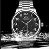 CHENXI 010 Partneruhr Sport Wasserdicht Leuchtende Quarzuhren Herren Edelstahl Großes Zifferblatt Armbanduhren Damen Armband