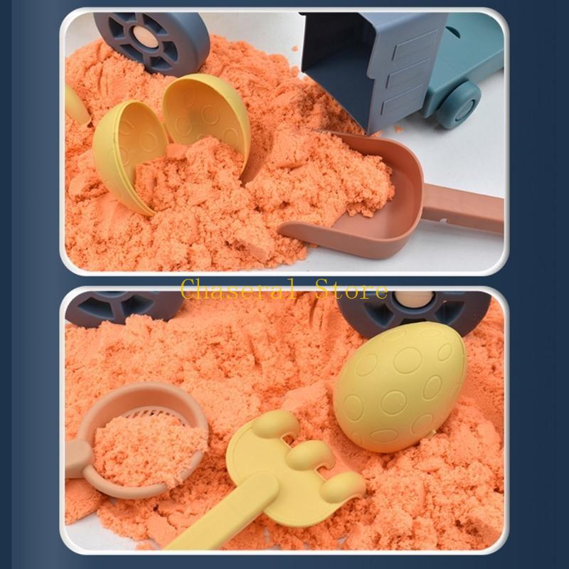 E7Ce Children'S 6/8 Pieces Sand And Water Play Set Digging Sand Beach Toy Set For Ages 3+ Fun Game