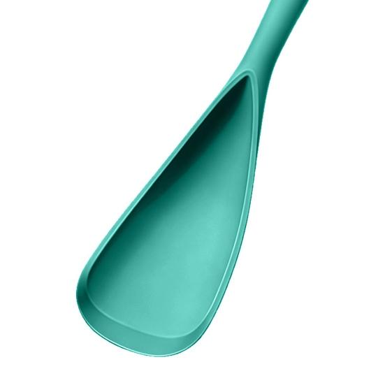 Heat-Resistant Silicone Spatula Seamless Non-Stick Shovel Scratch-Free Kitchen Utensil for Frying Serving Ice Scooping