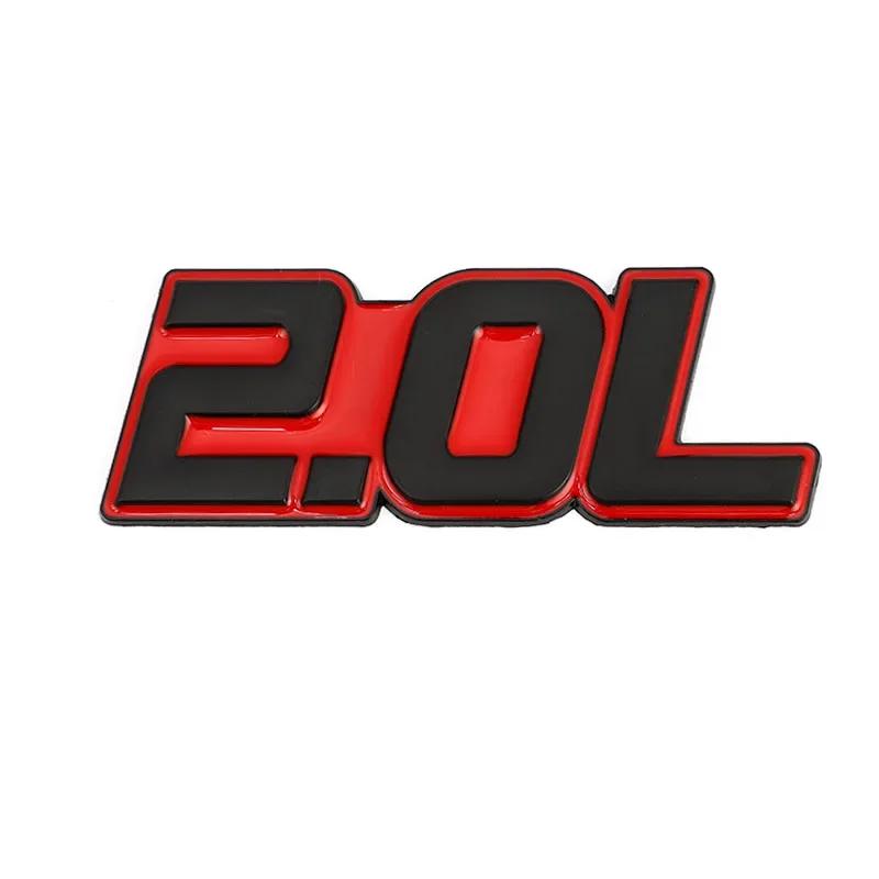 1Pc 2.0L 2.2L 2.4L 2.5L 2.8L Emblem Badge Decal for SUV Car Stickers