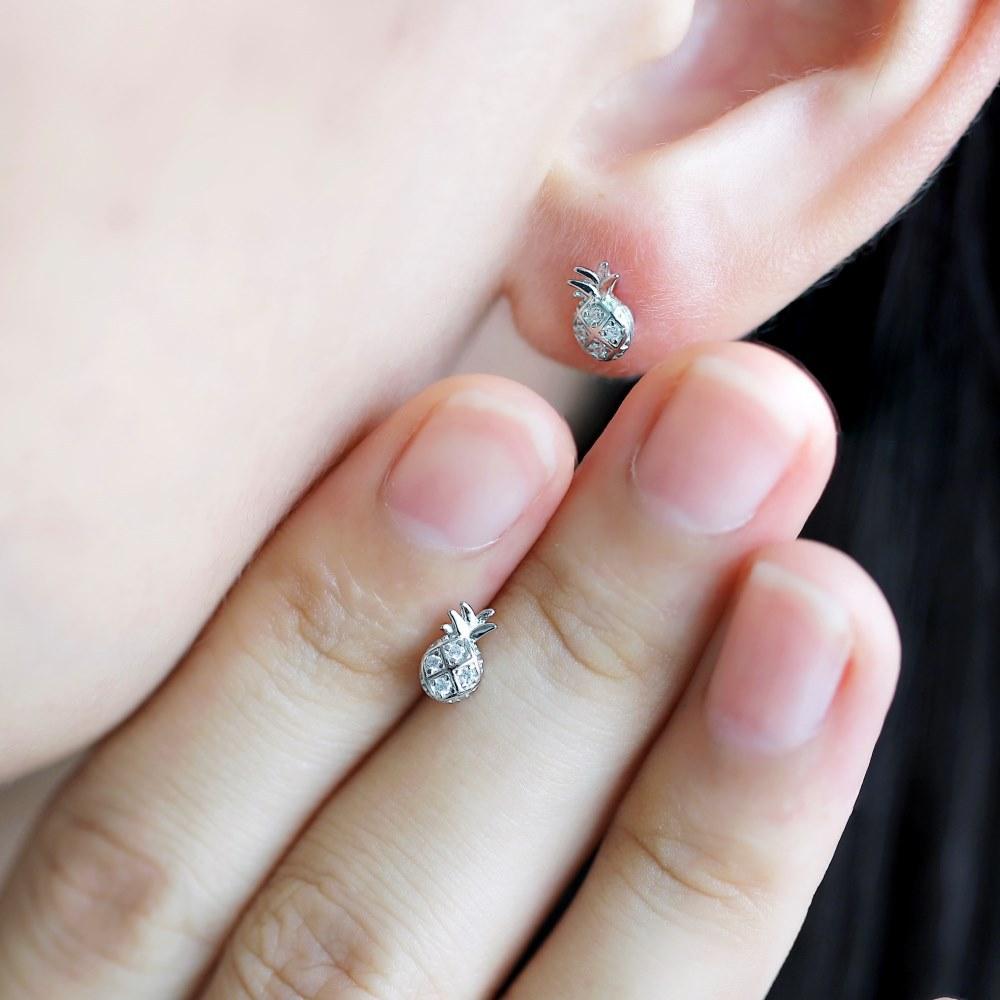Tancise 925 Sterling Silver Zircon Earrings Drop Earrings For Women Wedding Party Gifts