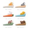 New PVC Cartoon Door Stopper Anti-pinch function Durable Door Blocking Mute Silent Block Flexible Shock Absorbent Block Door