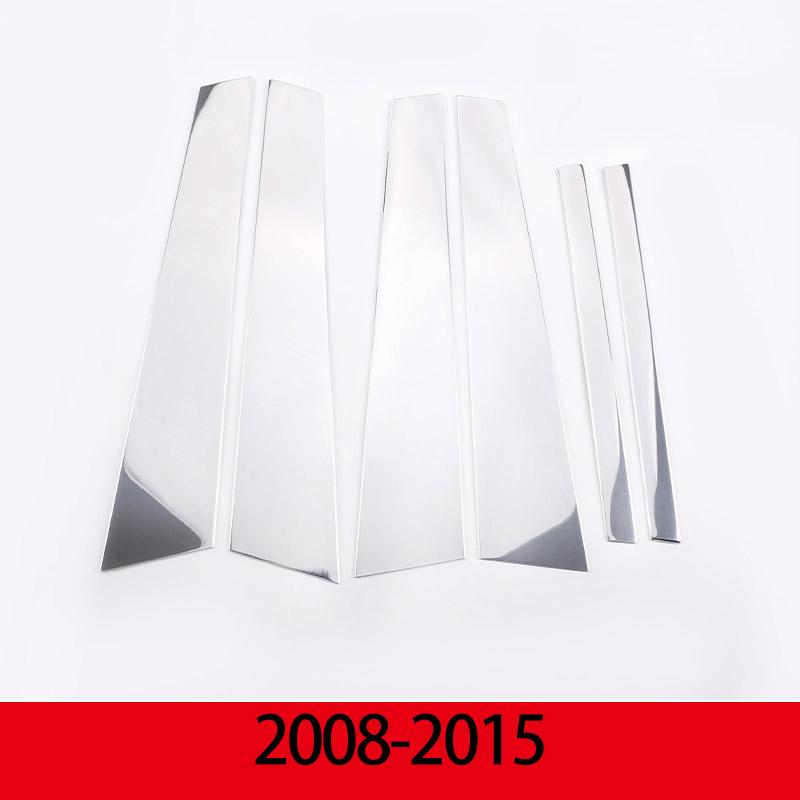 

For BMW 7 Series F01 F02 G11 G12 2008-2020 Aluminum Alloy Car Window B-pillar Center Pillar Trim Sticker Car Accessories