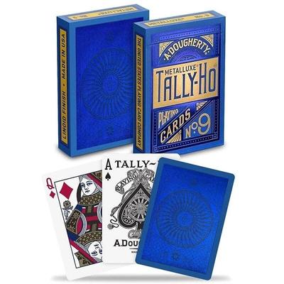 Tally-Ho Metalluxe Playing Cards USPCC Bicycle Deck Poker Size Card Games Magic Tricks