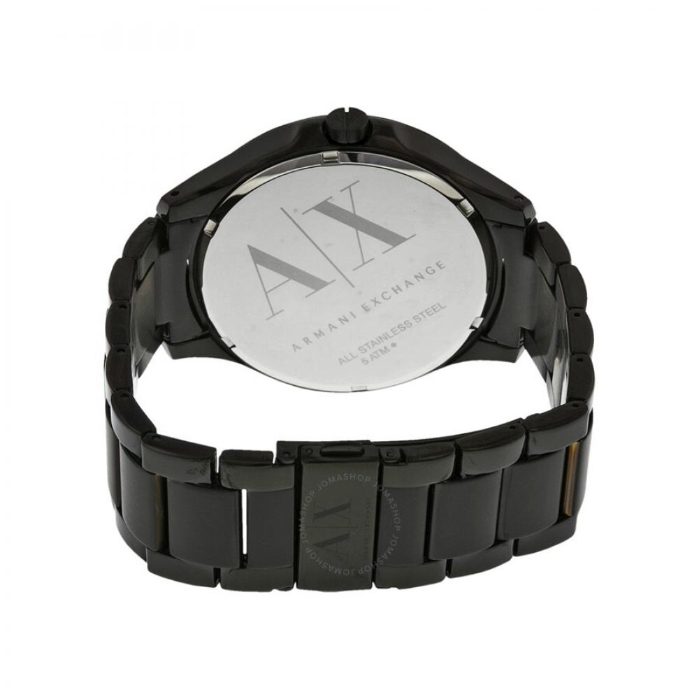 Armani Exchange Hampton Black Dial Black Ion Plated Men S Watch Ax2104