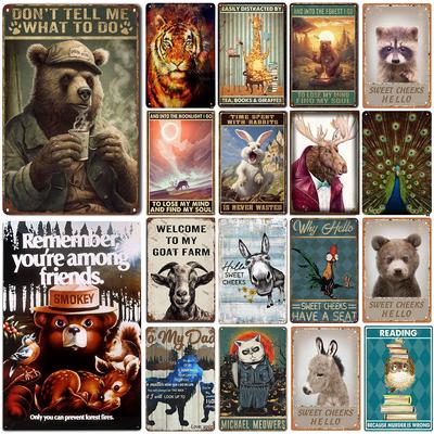 Don't Tell Me What To Do Vintage Metal Tin Signs Posters Plate Wall Decor for Home Bars Man Cave Cafe Clubs Retro Posters Plaque