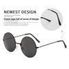 Retro Sunglasses Men's and Women's Round Prince Sunglasses Toad Glasses Color Reflective Sunglasses On the Beach Prince Glasses