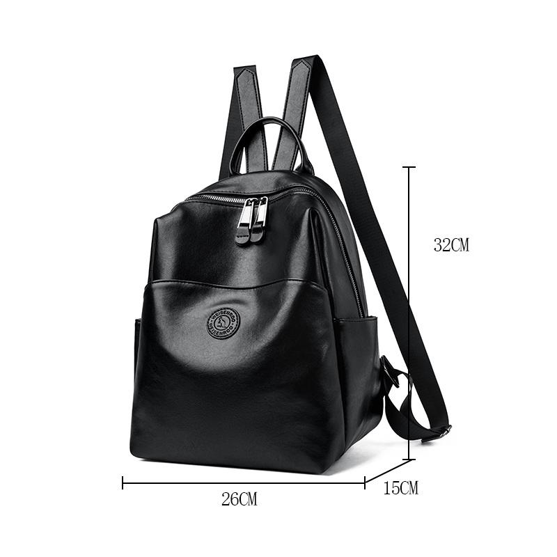 Water-Repellent Backpack Women's Lightweight Large Capacity Travel Backpack Commuter Student Schoolbag