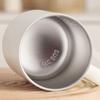 Rotating Dust Cover Office Water Cup 300 ML Milk Cup Creative Thermos Cup  Study