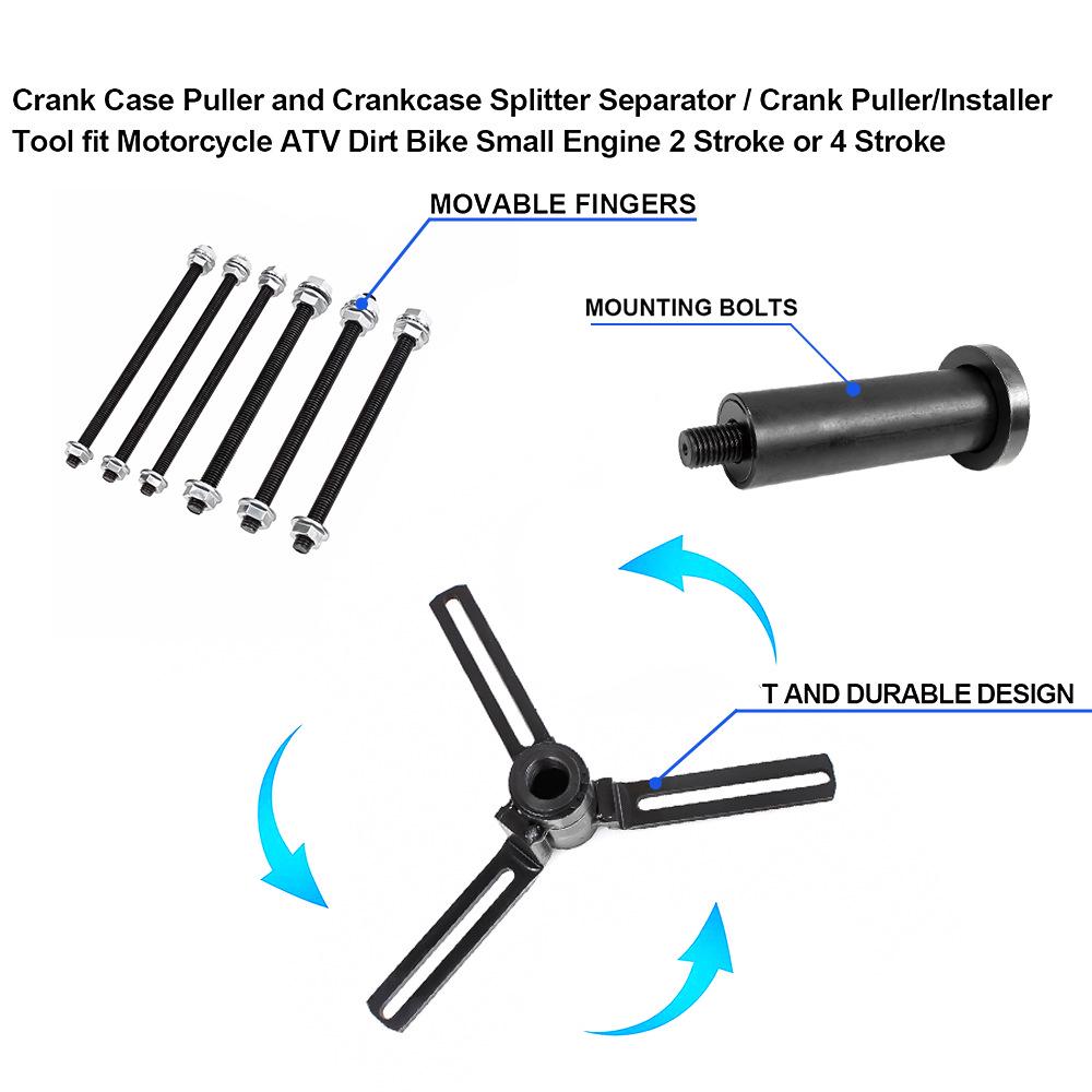 Off-Road Motorcycle Crankcase Separator & Disassembly Tool Kit 1177390001