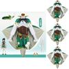 Authentisches Genshin Impact Venti Cosplay Kostüm für Damen mit Hut und Strumpfhose