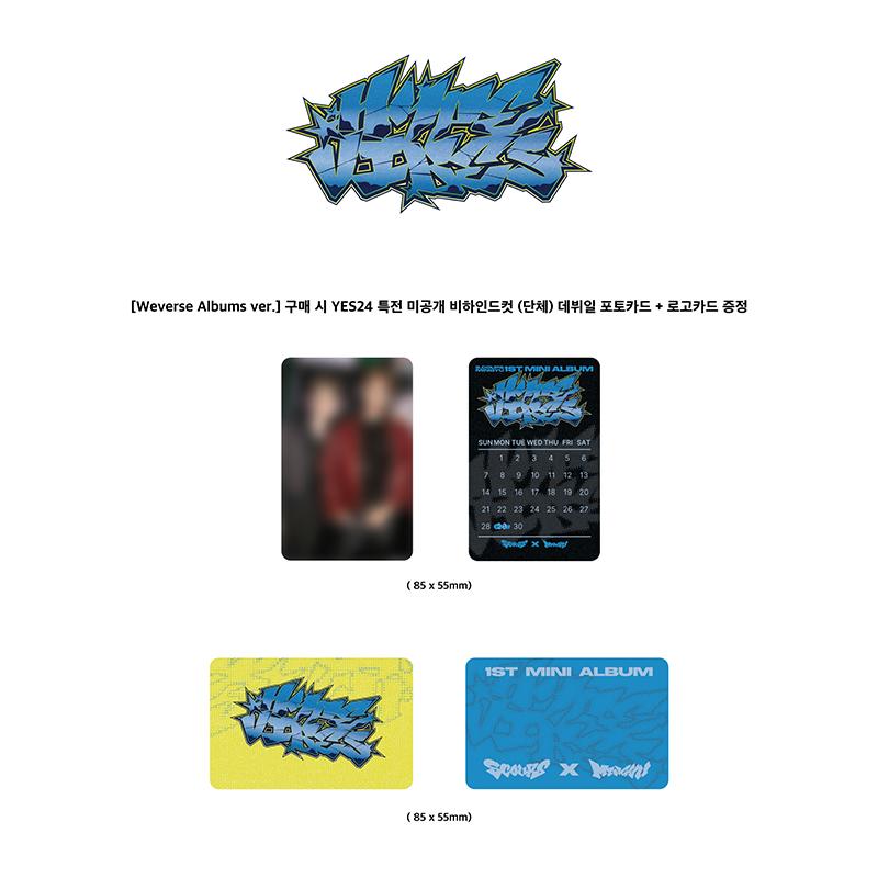 [Pre-order] S.COUPS X MINGYU(SEVENTEEN) - 1ST MINI ALBUM [HYPE VIBES] Weverse Ver. (+Online Benefit)