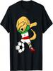 Dabbing Golden Retriever  Soccer Fans Jersey Football T-Shirt