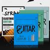 Rx Series Electric Guitar Strings Hexagonal Carbon Steel Core Super Light Gauge Nickel Alloy Coating For Bright Tone Durability