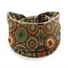European American Women's Hair Band African Print Pattern Wide Edge Elastic Knot Sports Yoga Headband Women's Headwear Hair