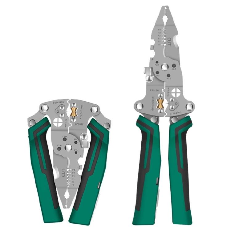 Voltage Testing Electrician Stripping Cutter for Household Maintenance Electrical Work Cable Wire Cutting and Stripping