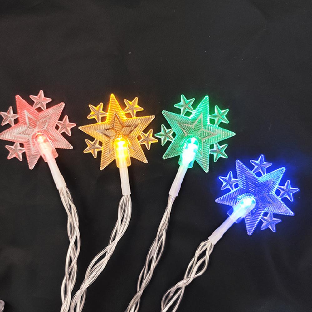 Middle East Moon & Star LED String Lights for Bedroom Atmosphere