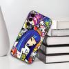 Japan T-Tokidokis Phone Case For Samsung Galaxy A73,A72,A71,A70,A53,A52,A51,Soft Silicone Black Cover