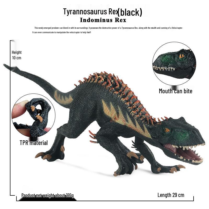 Jurassic Dinosaur Toys: T-Rex & Velociraptor Figurines