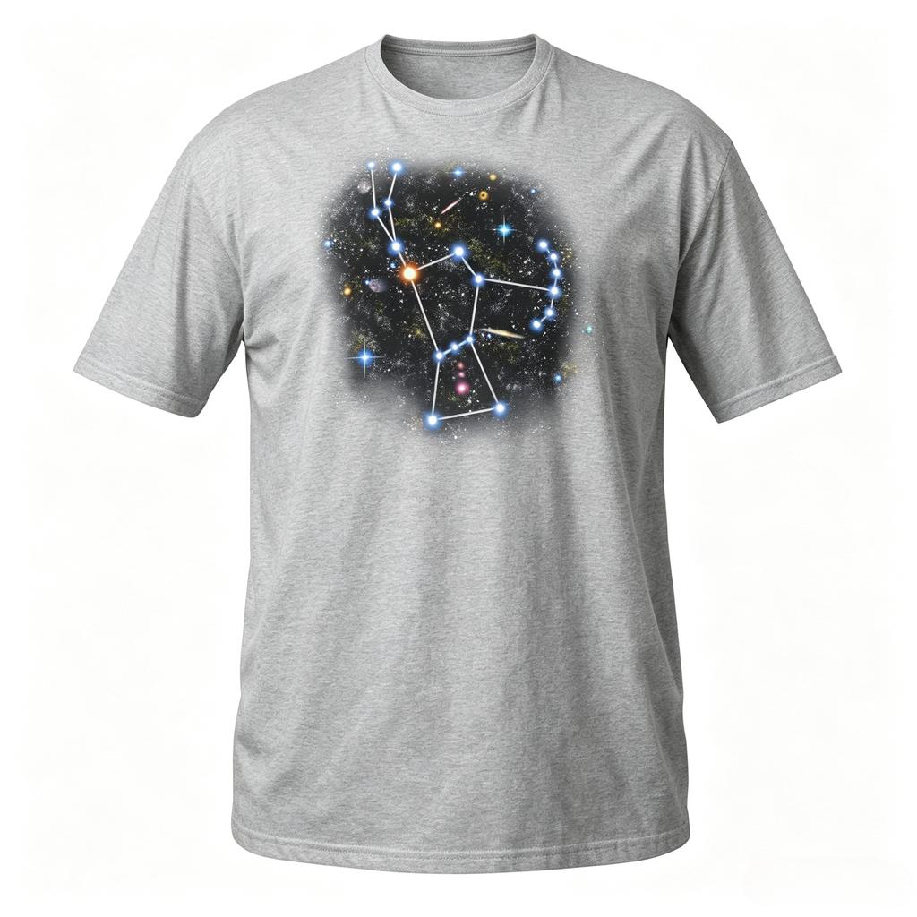 Skeptikworld Unisexs Orion Constellation Tshirt Graphic T Shirts Retro Streetwear Highquality Crewneck Shortsleeved Unisexs Tee
