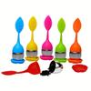 Tea Strainers Tea Infusers Teaware High Temperature Resistance Silicone Filters Scented Tea Tools Cute Leaf Teaware
