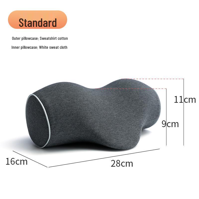 

Подушка из пены с эффектом памяти для шеи с хлопковой наволочкой для поддержки шеи MJ8136 (See Image for Dimensions)