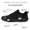 Men's Summer Breathable Safety Shoes: Anti-Smash, Anti-Puncture, Wear-Resistant for Long Hours on Construction Sites