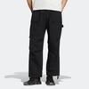 Adidas Originals Trefoil Solid Track Pants Men Bottoms Black HU1154