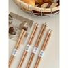 Cute 3D Animal Chopsticks Household Hand-carved Beech Chopsticks Non-slip Wooden Dinnerware Good-looking