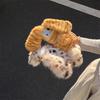 Leopard Print Plush Cat Ear Anti-Drop Phone Case for iPhone 14/13/12/11 PRO/MAX