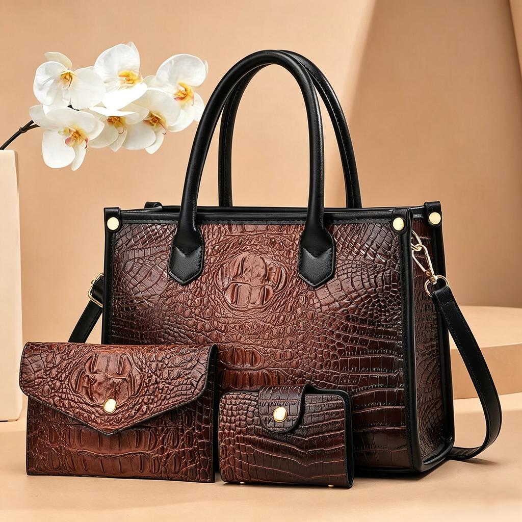 Spacious All-Match Office Tote Handbag For Ladies, Multiway Top Handle Shoulder & Crossbody Bag