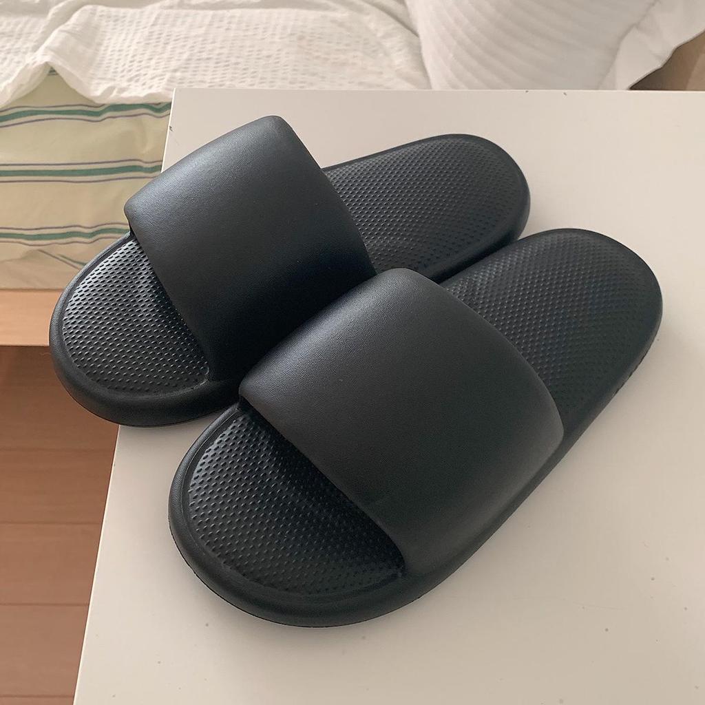 Weiche & Haftende Damen-Outdoor-Slipper: Einfarbige, lässige Sommersandalen mit einzigartigem Tragegefühl und rutschfester Sohle.