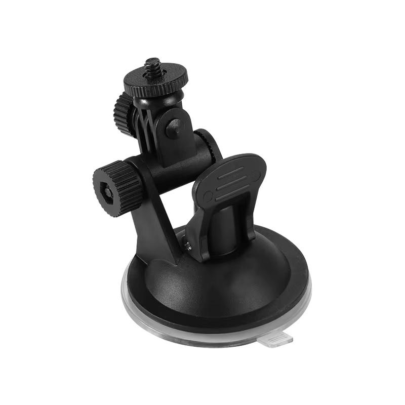 Tri-angle Suction Cup Mount Car Holder for Gopro Hero 13 12 11 10 9 8 Insta360 SJCAM AKASO DJI Osmo Action 6 5 PRO 4 Nano Camera