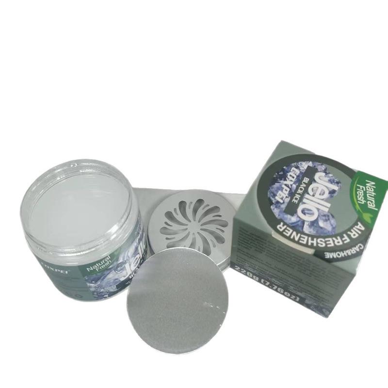 Cross Car JELLO Solid Perfume: Long-lasting Fragrance Car Air Freshener Ornament
