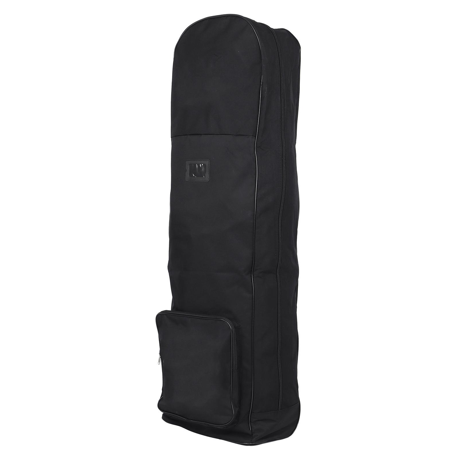 

Golf Travel Bag with Wheels Foldable 600D Oxford Golf Aviation Bag Club Case Storage PouchBlue синій