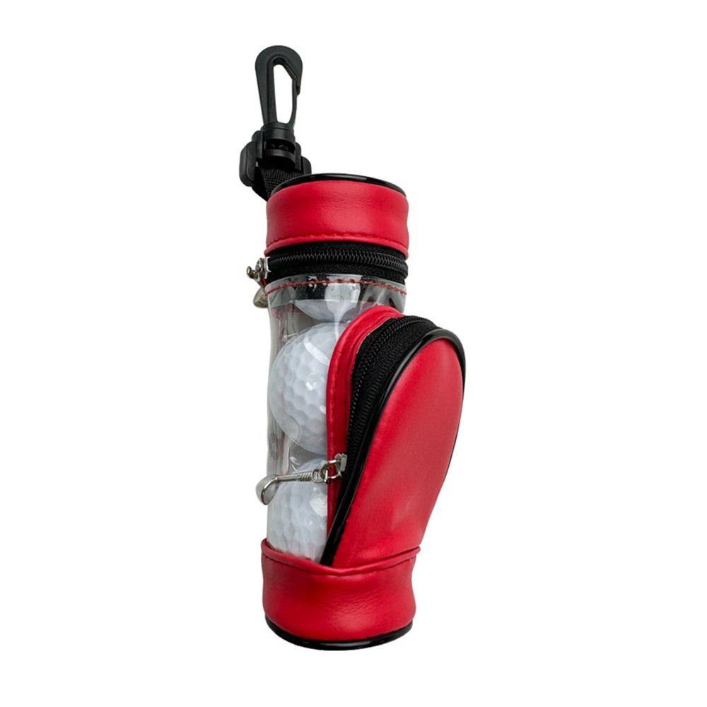Portable Golf Ball Storage Bag Waterproof Golf Waist Pouch Golf Ball Waist Pack  Golf Training
